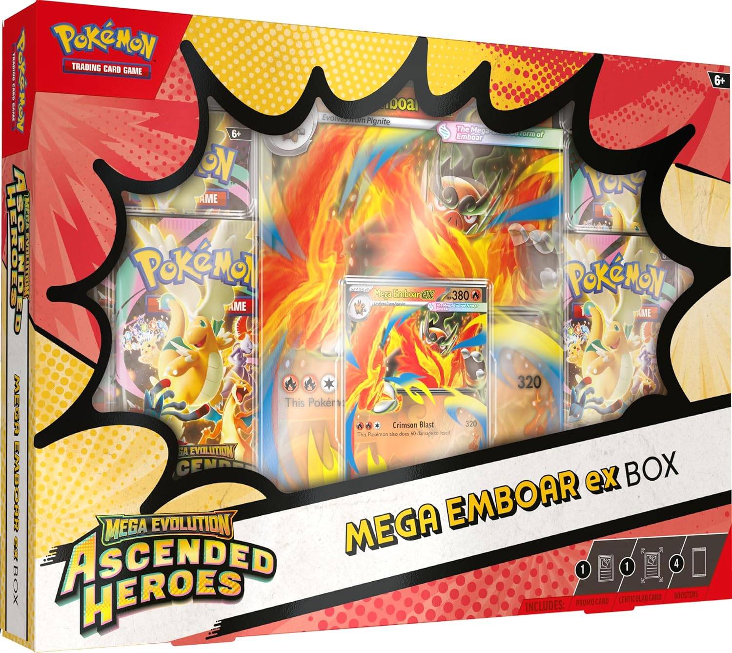 Mega Emboar ex Box Ascended Heroes