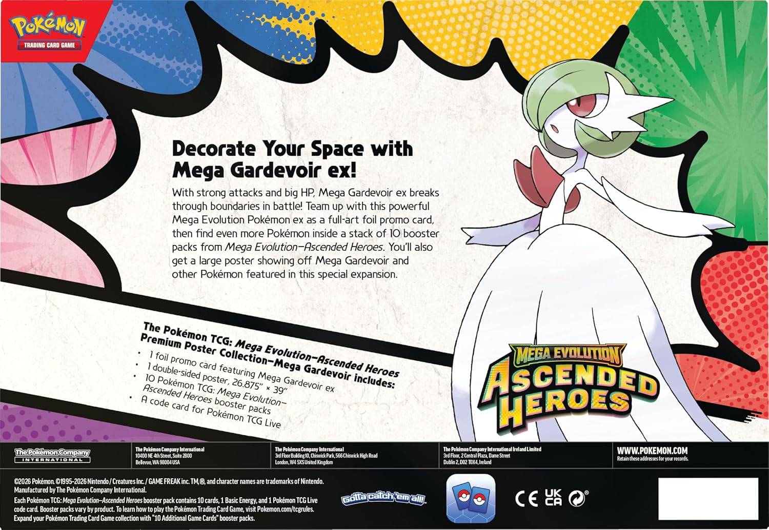 Premium Poster Collection Mega Gardevoir Ascended Heroes
