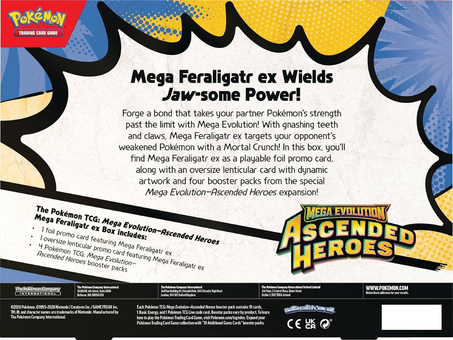 Mega Feraligatr ex Box Ascended Heroes