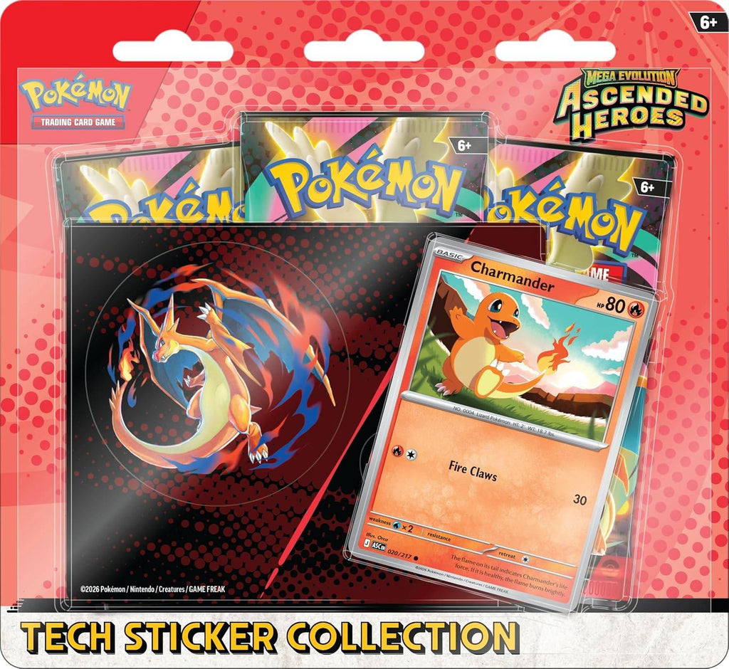 Tech Sticker Collection Charmander Ascended Heroes