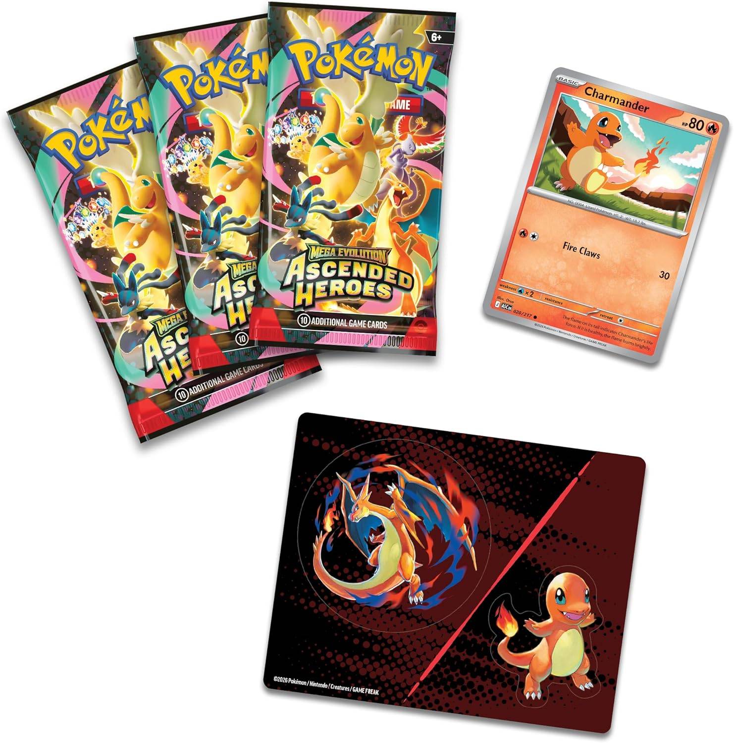 Tech Sticker Collection Charmander Ascended Heroes