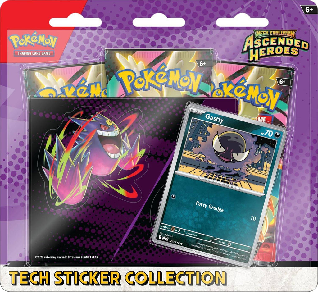 Tech Sticker Collection Gastly Ascended Heroes