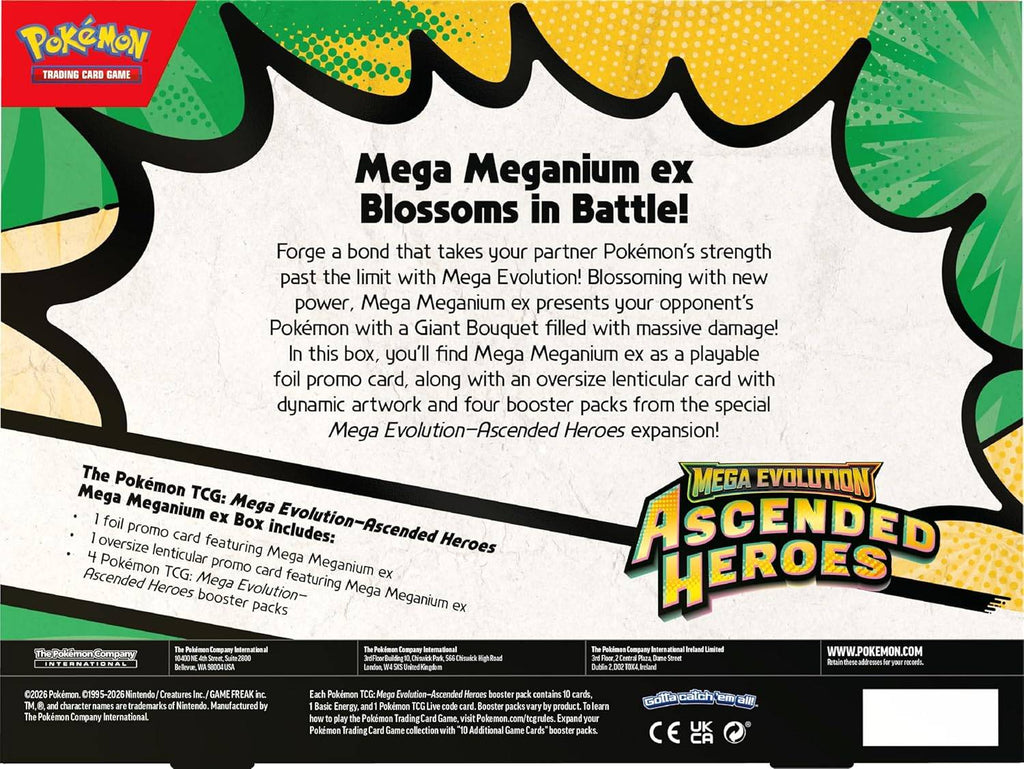 Mega Meganium ex Box Ascended Heroes