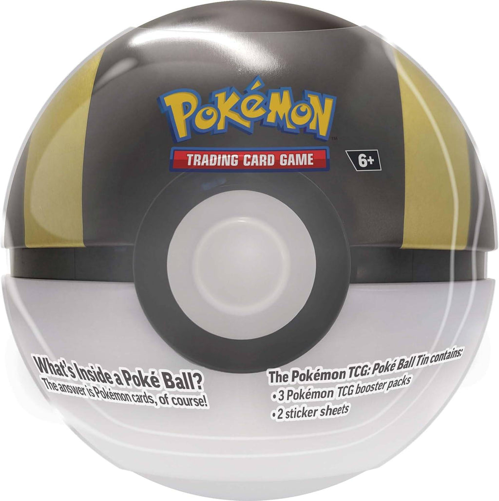 Pokémon TCG Poké Ball Tin con sobres y accesorios