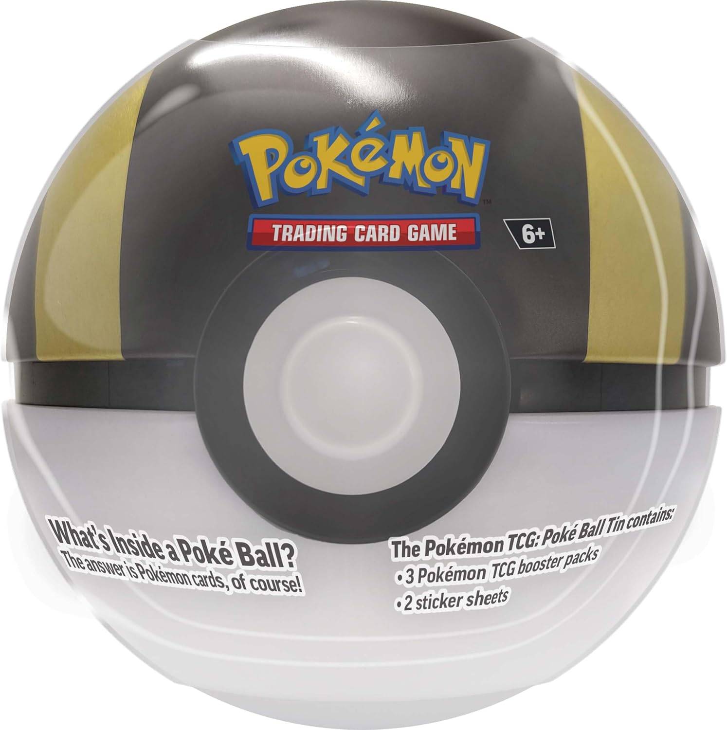 Pokémon TCG Poké Ball Tin con sobres y accesorios